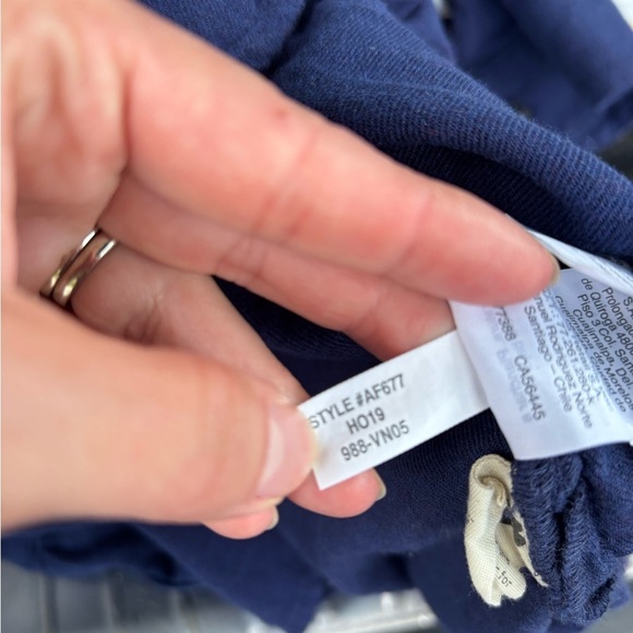 Madewell Flannel Classic Ex-Boyfriend Button Back Shirt Navy Blue XXS - Picture 5 of 5